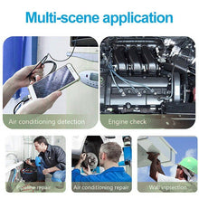 Load image into Gallery viewer, Endoscope HD Camera 8MM 1080P WIFI Hard Wire IP67 Waterproof 8LED 2600mAh Battery Inspection Snake Borescope For Android IOS - 5.0 Meter Hardwire
