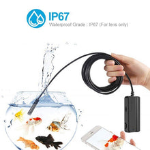 Load image into Gallery viewer, Endoscope HD Camera 8MM 1080P WIFI Hard Wire IP67 Waterproof 8LED 2600mAh Battery Inspection Snake Borescope For Android IOS - 5.0 Meter Hardwire
