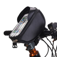 Load image into Gallery viewer, Bicycle Phone Front Frame Bag, Waterproof, Tube Bag, Cycling Pouch (19*10*9CM)
