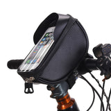 Bicycle Phone Front Frame Bag, Waterproof, Tube Bag, Cycling Pouch (19*10*9CM)