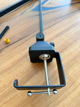 Load image into Gallery viewer, Microphone Desk Mounted Suspension Boom Scissor Arm Stand (40cmx2) Flexi Angle Hold upto 2kg Weight
