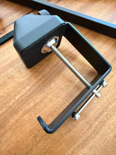 Load image into Gallery viewer, Microphone Desk Mounted Suspension Boom Scissor Arm Stand (40cmx2) Flexi Angle Hold upto 2kg Weight
