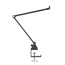 Load image into Gallery viewer, Microphone Desk Mounted Suspension Boom Scissor Arm Stand (40cmx2) Flexi Angle Hold upto 2kg Weight
