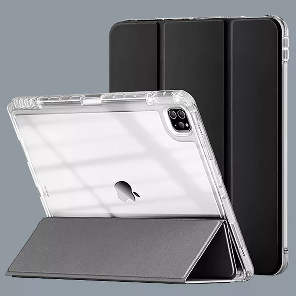 Shockproof Acrylic Smart Stand Case Trifold Cover For iPad iPad Air 13 2024