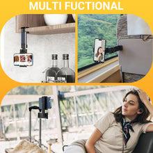 Load image into Gallery viewer, Universal Multipurpose Travel Desktop Kitchen Cabinet Foldable Phone Holder 360° Rotataion
