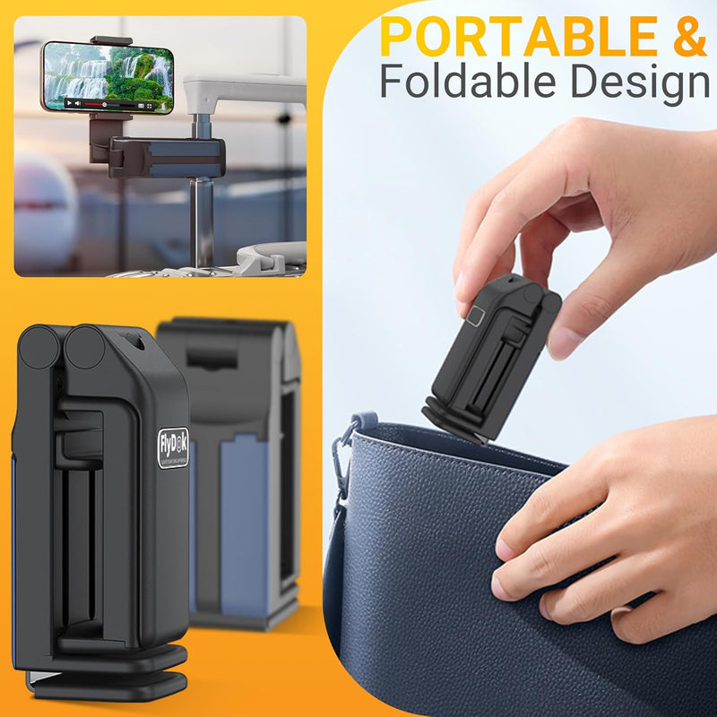 Universal Multipurpose Travel Desktop Kitchen Cabinet Foldable Phone Holder 360° Rotataion