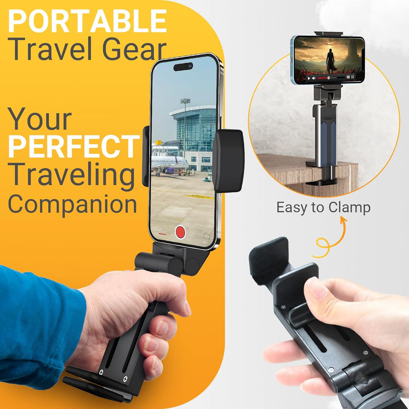 Universal Multipurpose Travel Desktop Kitchen Cabinet Foldable Phone Holder 360° Rotataion