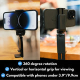 Universal Multipurpose Travel Desktop Kitchen Cabinet Foldable Phone Holder 360° Rotataion