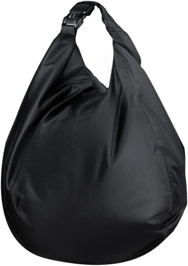 Portable Storage Bag for Motorcycle Helmets Backpack with Large Capacity and Buckle Closure