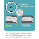 HQ 18 Inch RGB Ring Light tripod LED RingLight Selfie Ring Light Premium Quality