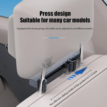 Load image into Gallery viewer, Headrest Tablet Holder | Rear Seat Stretchable Tablet Bracket Mount For Car,Car Road Trip Headrest Phone Holder With 360 Degree Swivel, Cell Phone Cradle For Sedan, SUV
