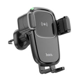 HOCO 15W QI Fast Wireless Charger Car Air Vent Gook Design Mount Clip Holder