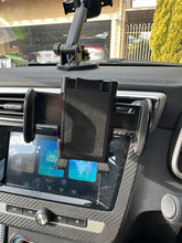 Load image into Gallery viewer, 360° Rotatable Car Air Ventilitaion Grid Phone Holder (Width: 90cm) with Long Hook Clamp Anti Fall
