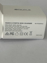 Load image into Gallery viewer, iQuick 30W PD3.0 QC3.0 USB Fast Charging Adapter wall charger for iPhone Andorid
