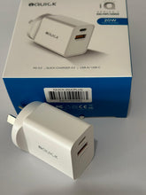 Load image into Gallery viewer, iQuick 20W PD3.0 QC3.0 USB Fast Charging Adapter wall charger for iPhone Andorid
