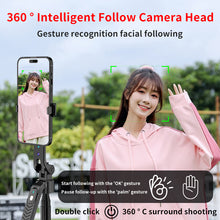 Load image into Gallery viewer, Selfie Stick 3-in-1 Gimbal Stabilizer Telescoping AI Face Recognition 180cm Multi-Function
