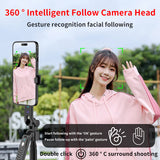 Selfie Stick 3-in-1 Gimbal Stabilizer Telescoping AI Face Recognition 180cm Multi-Function