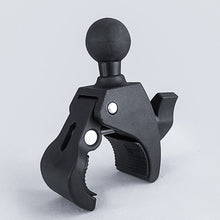 Load image into Gallery viewer, Aluminum Universal 360° Bike Bicycle Handle Bar Clamp Base W Double Socket Arm &amp; 6-Claw Phone Holder
