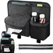 Load image into Gallery viewer, Car Back Seat Organizers and Storage Organizer Large-Capacity Artificial Leather Car Organizer
