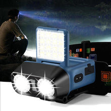 Load image into Gallery viewer, Headlamp Head Torch Rechargeable, Super Bright Lightweight Waterproof LED Headlight Motion Sensor
