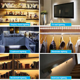 DC 5V Lamp USB Motion LED Backlight LED TV Kitchen LED Strip Hand Sweep Waving ON OFF Sensor Length: 3.0 Meter