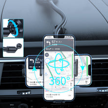 Load image into Gallery viewer, 360° 38cm Flexible Goose Neck Magnetic Magsafe Phone Mount for Car Windshield &amp; Dashboard Adjustable Various Viewing Angles
