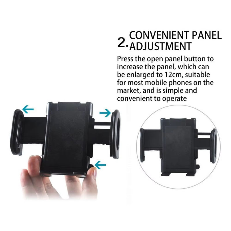 Universal Flexible Bendable 52cm Extra Long Goose Neck Phone Mount with Touch Clamp Holder for Car Windshield
