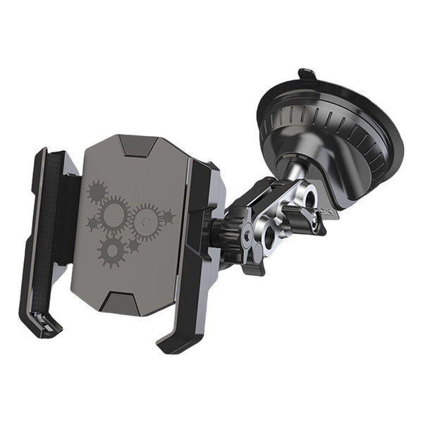 Universal 360 Degree Rotatable with Flexible Robotic Arms to support various viewwing angles. Lockable Phoe Bracket support phone size from 12cm to 18cm Width.