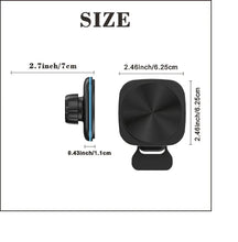 Load image into Gallery viewer, Car Cup Phone Holder 15W RGB LED Magsafe Magnetic Car Wireless Charger Compatible for iPhone 16/15/14/13/12
