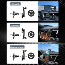 Load image into Gallery viewer, MagSafe Car Mount, [20 Strong Magnets] Magnetic Car Phone Holder Mount, [Easily Install&amp;Never Blocking Vent] Magnetic
