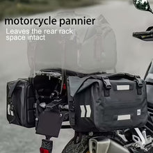 Load image into Gallery viewer, Motorcycle Bags Waterproof Outdoor Large Capacity Motorcycle Luggage Saddle Bag 30L Pair
