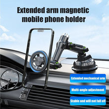 Load image into Gallery viewer, 360° Multi Joints Flexible Long Arm Silicon Strong Suction Cup (80mm) Magnetic Magsafe Phone Mount
