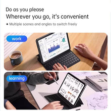 Load image into Gallery viewer, Bluetooth Wireless Smart Keyboard Folio Slim Case with Keyboard for iPad Air 11, Air 5/4 Pro 11
