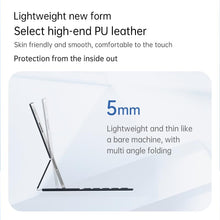 Load image into Gallery viewer, Bluetooth Wireless Smart Keyboard Folio Slim Case with Keyboard for iPad Air 11, Air 5/4 Pro 11
