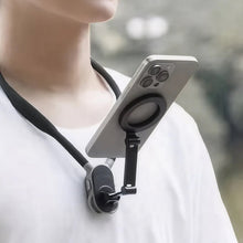 Load image into Gallery viewer, Magnetic Neck Mount for Phones,Neck Cell Phone Holder POV/Vlog Selfie Mount Hand
