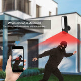 TUYA Camera Light 1080P HD Video Smart Remote Control Motion Detect Outdoor Waterproof