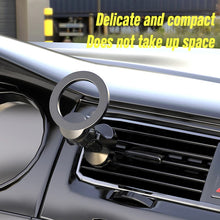 Load image into Gallery viewer, MagSafe Magnetic Car Phone Holder Round Air Outlet Holder Phone Conditioning Round Bracket Clips Car Mobile Support
