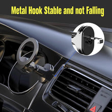 Load image into Gallery viewer, MagSafe Magnetic Car Phone Holder Round Air Outlet Holder Phone Conditioning Round Bracket Clips Car Mobile Support
