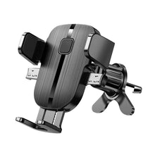 Load image into Gallery viewer, Universal 360° Car Air Vent Mount Clip Phone Holder J-Hook Anti Fall Design for Phone
