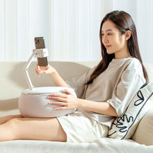 Load image into Gallery viewer, Phone Tablet Pillow Stand 360° Desktop Holder with Bean Bag Soft Pillow Support Size 4.5&quot;-13&quot;
