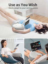 Load image into Gallery viewer, Phone Tablet Pillow Stand 360° Desktop Holder with Bean Bag Soft Pillow Support Size 4.5&quot;-13&quot;
