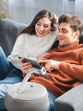 Load image into Gallery viewer, Phone Tablet Pillow Stand 360° Desktop Holder with Bean Bag Soft Pillow Support Size 4.5&quot;-13&quot;
