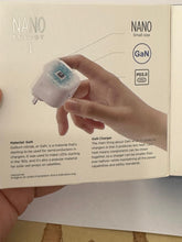 Load image into Gallery viewer, iQuick NANO Energy 1 35W USB-C Dual PD Ports Fast Charging Adapter
