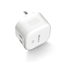 Load image into Gallery viewer, iQuick NANO Energy 1 35W USB-C Dual PD Ports Fast Charging Adapter
