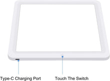 Load image into Gallery viewer, PULUZ LED Shadowless Light Panel,29cm Brighten Bottom LED Lamp Combined with 30cm Light Box Photography for Small Product,26cm x 26cm Effective Area
