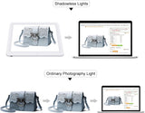 PULUZ LED Shadowless Light Panel,29cm Brighten Bottom LED Lamp Combined with 30cm Light Box Photography for Small Product,26cm x 26cm Effective Area