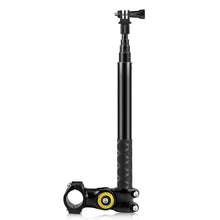 Load image into Gallery viewer, PULUZ PU-817 Motorcycle Bike Selfie Stick Handlebar Mount Bracket T6D4 (Invisible Stick) for Insta 360
