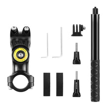 Load image into Gallery viewer, PULUZ PU-817 Motorcycle Bike Selfie Stick Handlebar Mount Bracket T6D4 (Invisible Stick) for Insta 360
