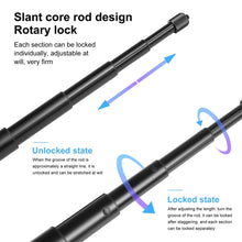 Load image into Gallery viewer, PULUZ PU-817 Motorcycle Bike Selfie Stick Handlebar Mount Bracket T6D4 (Invisible Stick) for Insta 360
