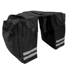 Load image into Gallery viewer, Cycling Double Side Rear Rack 23L Bike 2 In 1 Camo Trunk Bag Bicycle Tail Seat Pannier Carrier Bag
